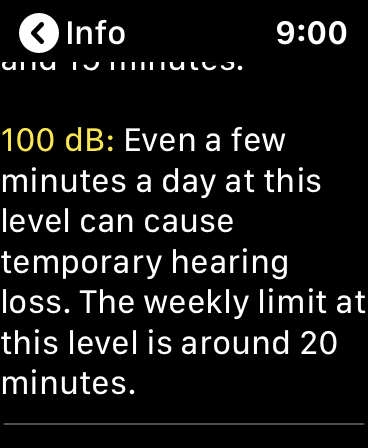 Apple Noise App. 100dB