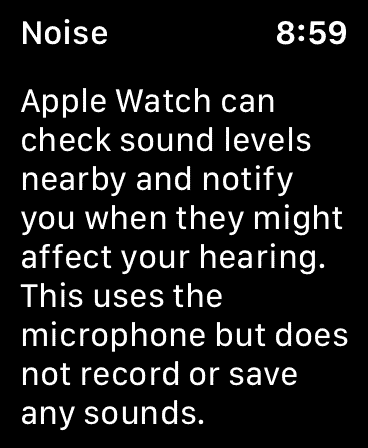 Apple Noise App. Notify