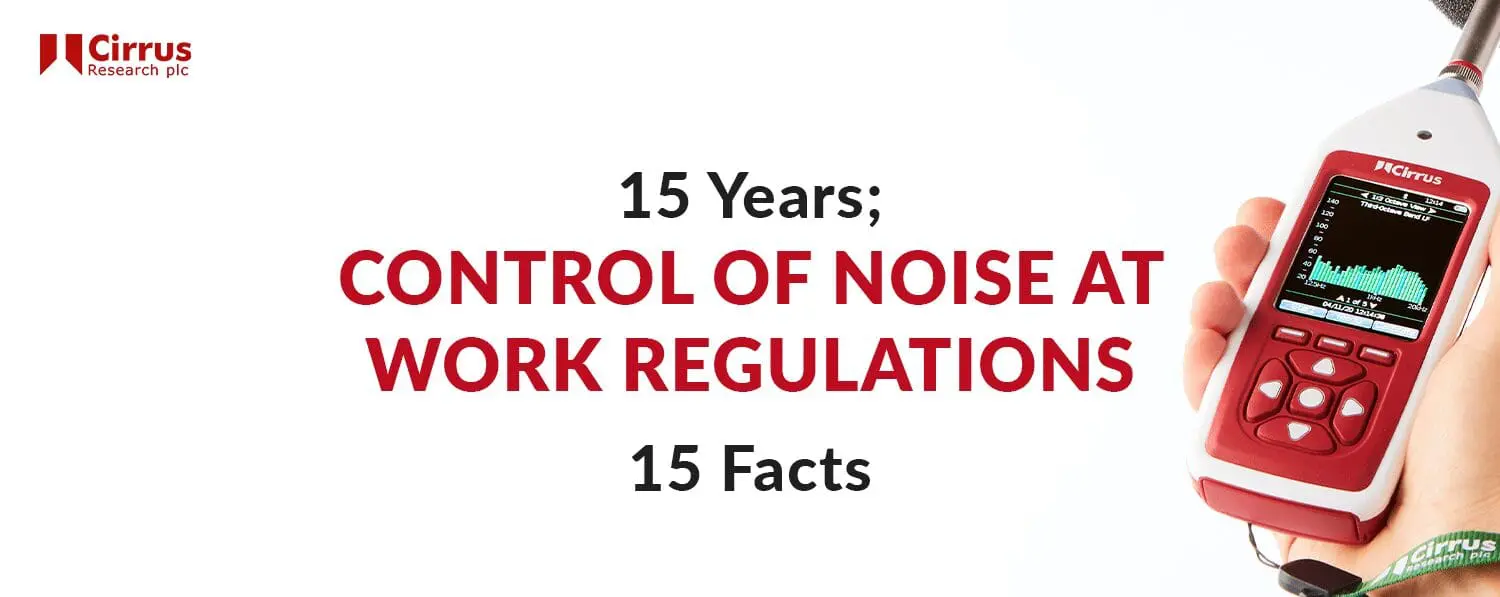 The Control of Noise at Work Regulations: 15 Years in 15 Facts