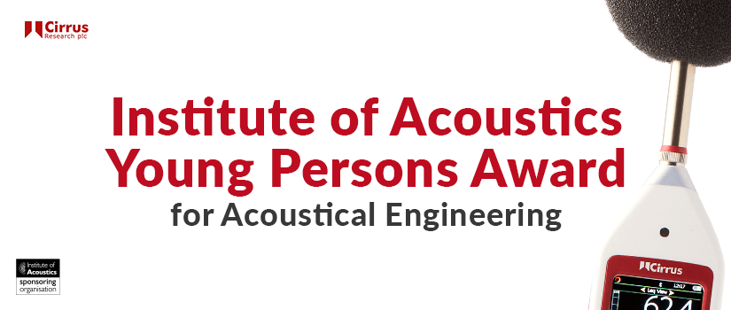 Institute of Acoustics Young Person’s Innovation Award winner announced