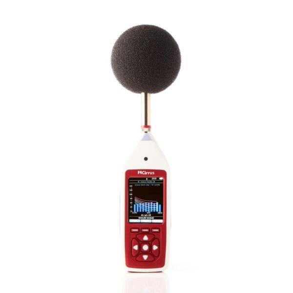 sound level meter with NR & NC calculations