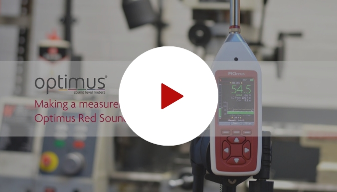 Optimus Red Sound Medidores de nivel