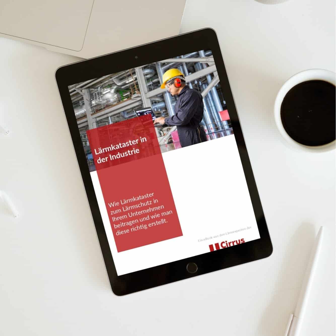 Larmkataster in der Industrie eBook Download Mockup