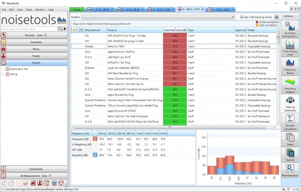 Logiciel Noisetool