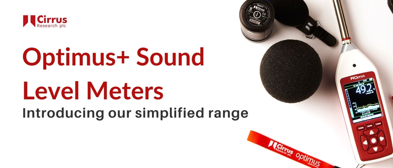 Introducing our simplified range of Sound Level Meters