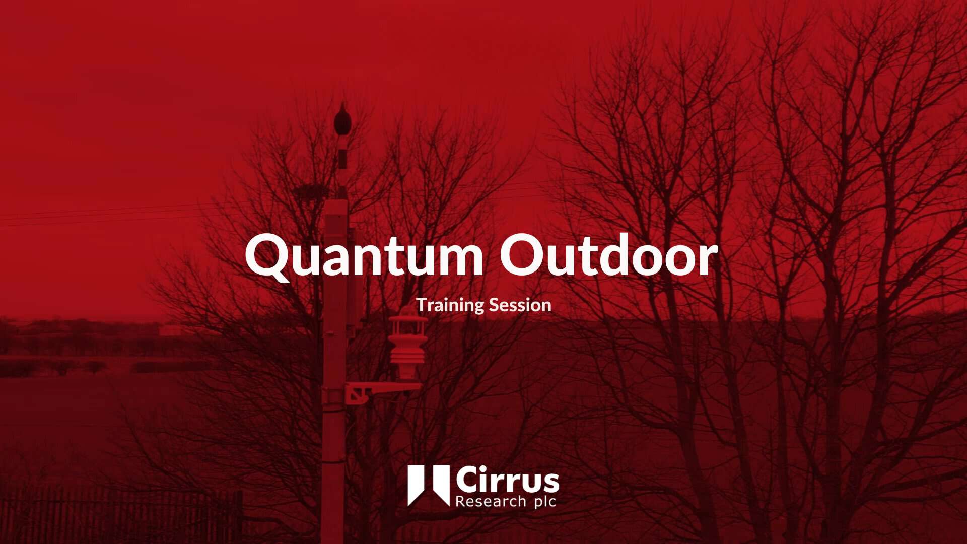 Quantum Outdoor Training